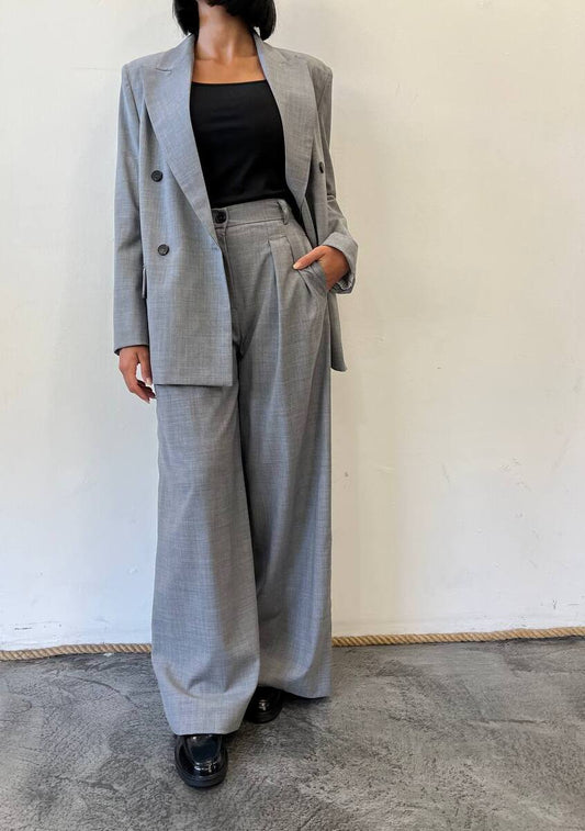 Pantaloni wide leg Vischio