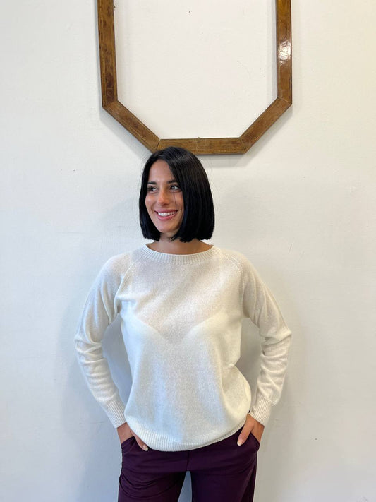 Maglia girocollo maniche lunghe Agatea