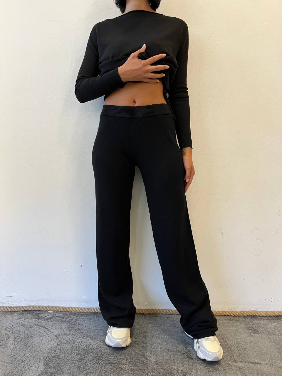 Pantaloni in maglia Anturio