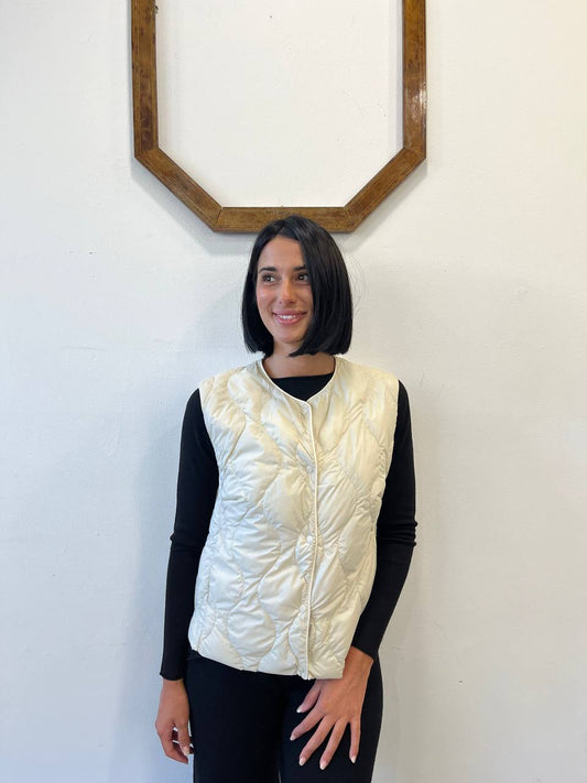 Gilet trapuntato Mimosa
