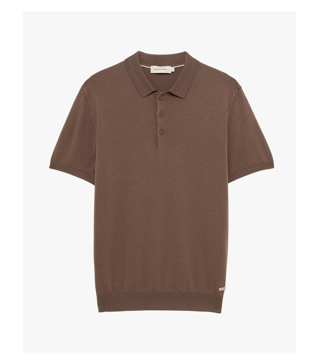 Polo in maglia muscle fit