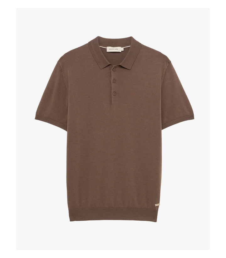 Polo in maglia muscle fit