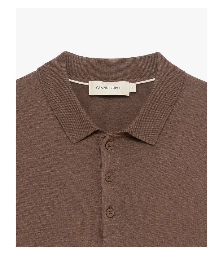 Polo in maglia muscle fit