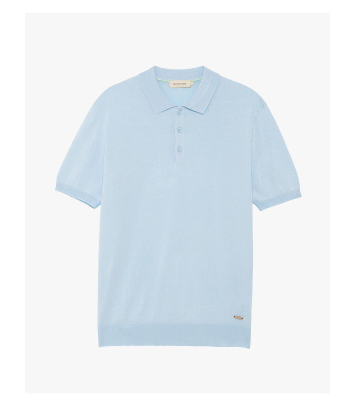 Polo in maglia muscle fit