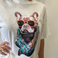 T-Shirt over bulldog Miriana