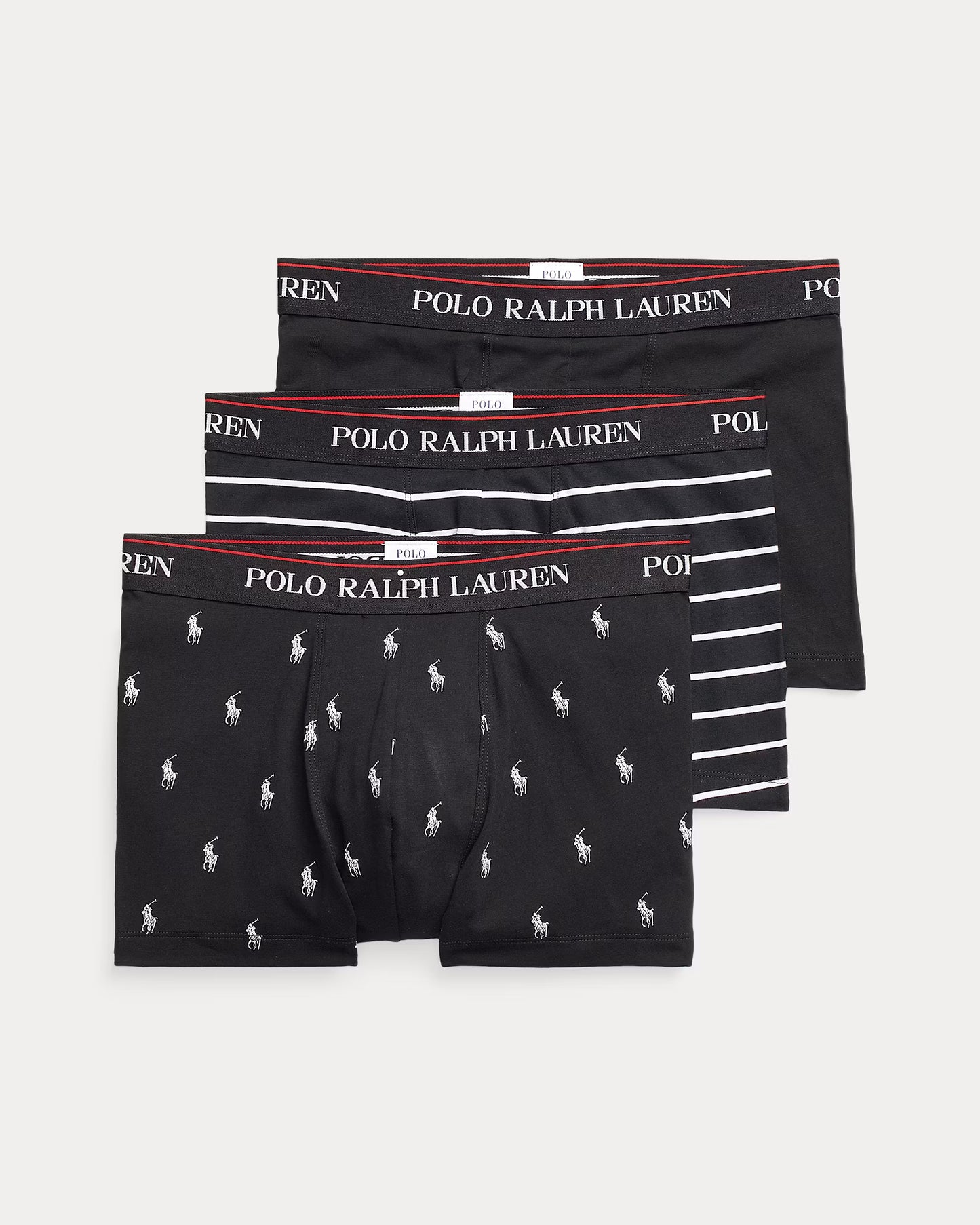 Tre paia di boxer in cotone stretch
