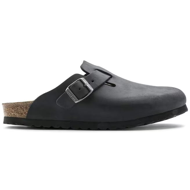 Boston pelle oliata Black