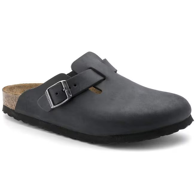 Boston pelle oliata Black